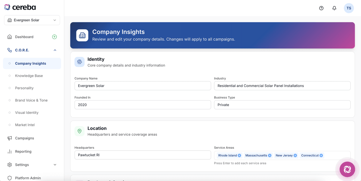 Company Insights